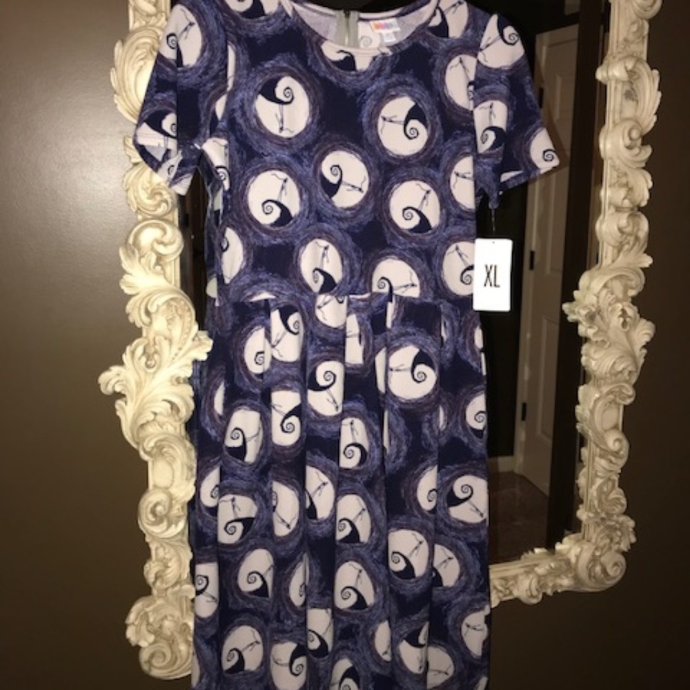 LuLaRoe Jack Nightmare Before Christmas Amelia